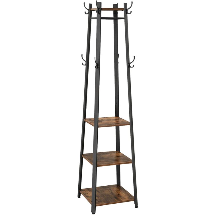 Union Rustic Clary Freestanding 8 - Hook Coat Rack & Reviews | Wayfair